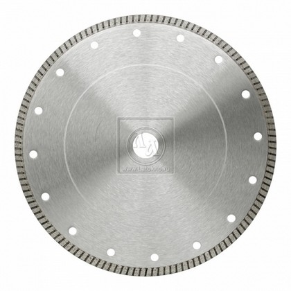 Алмазный диск по керамике, природному камню, твердой плитке диаметром 250 мм DR.SCHULZE FL-HC 250 (Германия)